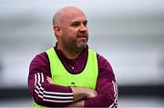 8 June 2025; Galway manager Séamus Tierney during the LGFA All-Ireland U14 Platinum Final match between Cork and Galway at Nenagh Éire Óg GAA Club in Nenagh, Tipperary. Photo by Tyler Miller/Sportsfile