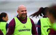 8 June 2025; Galway manager Séamus Tierney during the LGFA All-Ireland U14 Platinum Final match between Cork and Galway at Nenagh Éire Óg GAA Club in Nenagh, Tipperary. Photo by Tyler Miller/Sportsfile