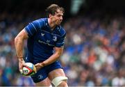 7 June 2025; Ryan Baird of Leinster during the United Rugby Championship semi-final match between Leinster and Glasgow Warriors at the Aviva Stadium in Dublin. Photo by Brendan Moran/Sportsfile