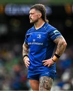7 June 2025; Andrew Porter of Leinster during the United Rugby Championship semi-final match between Leinster and Glasgow Warriors at the Aviva Stadium in Dublin. Photo by Brendan Moran/Sportsfile
