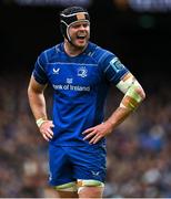 7 June 2025; James Ryan of Leinster during the United Rugby Championship semi-final match between Leinster and Glasgow Warriors at the Aviva Stadium in Dublin. Photo by Brendan Moran/Sportsfile