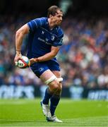 7 June 2025; Ryan Baird of Leinster during the United Rugby Championship semi-final match between Leinster and Glasgow Warriors at the Aviva Stadium in Dublin. Photo by Brendan Moran/Sportsfile