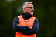 8 June 2025; Cavan manager Neil Kelly during the LGFA All-Ireland U14 Silver Final match between Tipperary and Cavan at Coralstown/Kinnegad GAA in Westmeath. Photo by Ben McShane/Sportsfile
