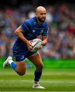 7 June 2025; Jamison Gibson-Park of Leinster during the United Rugby Championship semi-final match between Leinster and Glasgow Warriors at the Aviva Stadium in Dublin. Photo by Brendan Moran/Sportsfile