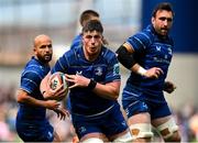 7 June 2025; Joe McCarthy of Leinster during the United Rugby Championship semi-final match between Leinster and Glasgow Warriors at the Aviva Stadium in Dublin. Photo by Brendan Moran/Sportsfile