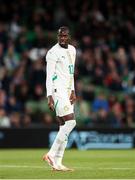 6 June 2025; Cherif Ndiaye of Senegal during the international friendly match between Republic of Ireland and Senegal at the Aviva Stadium in Dublin. Photo by Michael P Ryan/Sportsfile