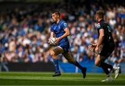 7 June 2025; Sam Prendergast of Leinster during the United Rugby Championship semi-final match between Leinster and Glasgow Warriors at the Aviva Stadium in Dublin. Photo by Brendan Moran/Sportsfile