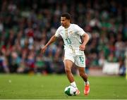 6 June 2025; Iliman Ndiaye of Senegal during the international friendly match between Republic of Ireland and Senegal at the Aviva Stadium in Dublin. Photo by Michael P Ryan/Sportsfile