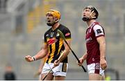 8 June 2025; Billy Ryan of Kilkenny celebrates a point during the Leinster GAA Senior Hurling Championship final match between Kilkenny and Galway at Croke Park in Dublin. Photo by Ramsey Cardy/Sportsfile