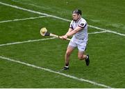 8 June 2025; Galway goalkeeper Darragh Walsh during the Leinster GAA Senior Hurling Championship final match between Kilkenny and Galway at Croke Park in Dublin. Photo by Piaras Ó Mídheach/Sportsfile
