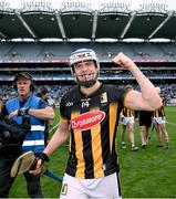 8 June 2025; TJ Reid of Kilkenny celebrates after the Leinster GAA Senior Hurling Championship final match between Kilkenny and Galway at Croke Park in Dublin. Photo by Ramsey Cardy/Sportsfile
