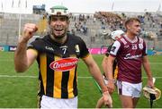 8 June 2025; Paddy Deegan of Kilkenny celebrates after winning the Leinster GAA Senior Hurling Championship final match between Kilkenny and Galway at Croke Park in Dublin. Photo by John Sheridan/Sportsfile