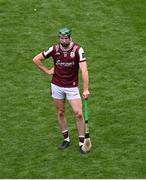 8 June 2025; Cathal Mannion of Galway after his side's defeat in the Leinster GAA Senior Hurling Championship final match between Kilkenny and Galway at Croke Park in Dublin. Photo by Piaras Ó Mídheach/Sportsfile