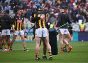 8 June 2025; Kilkenny goalkeeper Eoin Murphy and Huw Lawlor celebrate after the Leinster GAA Senior Hurling Championship final match between Kilkenny and Galway at Croke Park in Dublin. Photo by Ray McManus/Sportsfile