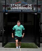 9 June 2025; Evan Ferguson during a Republic of Ireland training session at the Stade de Luxembourg in Luxembourg. Photo by Stephen McCarthy/Sportsfile