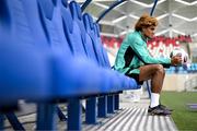9 June 2025; John Joe Patrick Finn during a Republic of Ireland training session at the Stade de Luxembourg in Luxembourg. Photo by Stephen McCarthy/Sportsfile