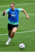 9 June 2025; Killian Phillips during a Republic of Ireland training session at the Stade de Luxembourg in Luxembourg. Photo by Stephen McCarthy/Sportsfile