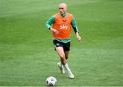 9 June 2025; Will Smallbone during a Republic of Ireland training session at the Stade de Luxembourg in Luxembourg. Photo by Stephen McCarthy/Sportsfile