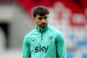 9 June 2025; Troy Parrott during a Republic of Ireland training session at the Stade de Luxembourg in Luxembourg. Photo by Stephen McCarthy/Sportsfile