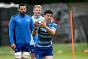 9 June 2025; Cormac Foley during a Leinster Rugby squad training session at UCD in Dublin. Photo by Piaras Ó Mídheach/Sportsfile