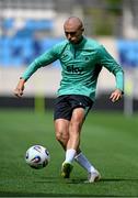 9 June 2025; Will Smallbone during a Republic of Ireland training session at the Stade de Luxembourg in Luxembourg. Photo by Stephen McCarthy/Sportsfile