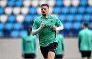 9 June 2025; Matt Doherty during a Republic of Ireland training session at the Stade de Luxembourg in Luxembourg. Photo by Stephen McCarthy/Sportsfile