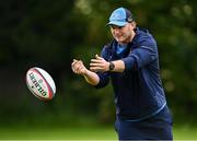 9 June 2025; Assistant coach Tyler Bleyendaal during a Leinster Rugby squad training session at UCD in Dublin. Photo by Piaras Ó Mídheach/Sportsfile