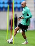 9 June 2025; Will Smallbone during a Republic of Ireland training session at the Stade de Luxembourg in Luxembourg. Photo by Stephen McCarthy/Sportsfile