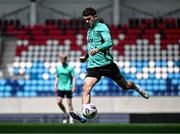 9 June 2025; Robbie Brady during a Republic of Ireland training session at the Stade de Luxembourg in Luxembourg. Photo by Stephen McCarthy/Sportsfile