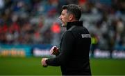 8 June 2025; Kilkenny manager Derek Lyng near the end of the Leinster GAA Senior Hurling Championship final match between Kilkenny and Galway at Croke Park in Dublin. Photo by Ray McManus/Sportsfile