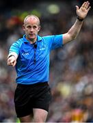 8 June 2025; Referee Johnny Murphy during the Leinster GAA Senior Hurling Championship final match between Kilkenny and Galway at Croke Park in Dublin. Photo by Ray McManus/Sportsfile