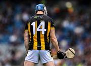 8 June 2025; TJ Reid of Kilkenny preperes to take a free during the Leinster GAA Senior Hurling Championship final match between Kilkenny and Galway at Croke Park in Dublin. Photo by Ray McManus/Sportsfile