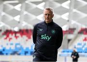 9 June 2025; Head coach Heimir Hallgrimsson during a Republic of Ireland training session at the Stade de Luxembourg in Luxembourg. Photo by Stephen McCarthy/Sportsfile
