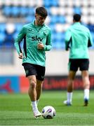 9 June 2025; Andrew Moran during a Republic of Ireland training session at the Stade de Luxembourg in Luxembourg. Photo by Stephen McCarthy/Sportsfile