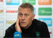 9 June 2025; Head coach Heimir Hallgrimsson during a Republic of Ireland press conference at the Stade de Luxembourg in Luxembourg. Photo by Stephen McCarthy/Sportsfile