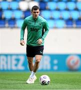 9 June 2025; Jason Knight during a Republic of Ireland training session at the Stade de Luxembourg in Luxembourg. Photo by Stephen McCarthy/Sportsfile