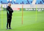 9 June 2025; Goalkeeping coach Gudmundur Hreidarsson during a Republic of Ireland training session at the Stade de Luxembourg in Luxembourg. Photo by Stephen McCarthy/Sportsfile