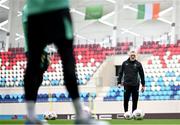 9 June 2025; Goalkeeping coach Gudmundur Hreidarsson during a Republic of Ireland training session at the Stade de Luxembourg in Luxembourg. Photo by Stephen McCarthy/Sportsfile