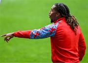 9 June 2025; Gerson Rodrigues during a Luxembourg training session at the Stade de Luxembourg in Luxembourg. Photo by Stephen McCarthy/Sportsfile