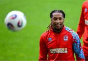 9 June 2025; Gerson Rodrigues during a Luxembourg training session at the Stade de Luxembourg in Luxembourg. Photo by Stephen McCarthy/Sportsfile