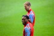 9 June 2025; Gerson Rodrigues during a Luxembourg training session at the Stade de Luxembourg in Luxembourg. Photo by Stephen McCarthy/Sportsfile