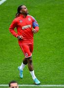 9 June 2025; Gerson Rodrigues during a Luxembourg training session at the Stade de Luxembourg in Luxembourg. Photo by Stephen McCarthy/Sportsfile