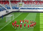 9 June 2025; A general view during a Luxembourg training session at the Stade de Luxembourg in Luxembourg. Photo by Stephen McCarthy/Sportsfile