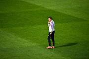 9 June 2025; Head coach Luc Holtz during a Luxembourg training session at the Stade de Luxembourg in Luxembourg. Photo by Stephen McCarthy/Sportsfile
