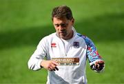 9 June 2025; Head coach Luc Holtz during a Luxembourg training session at the Stade de Luxembourg in Luxembourg. Photo by Stephen McCarthy/Sportsfile