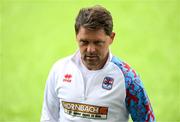 9 June 2025; Head coach Luc Holtz during a Luxembourg training session at the Stade de Luxembourg in Luxembourg. Photo by Stephen McCarthy/Sportsfile