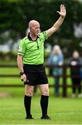 8 June 2025; Referee Barry Redmond during the TG4 All-Ireland Senior Championship match between Waterford and Dublin at Dungarvan GAA Club in Dungarvan, Waterford. Photo by Seb Daly/Sportsfile