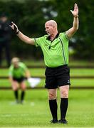 8 June 2025; Referee Barry Redmond during the TG4 All-Ireland Senior Championship match between Waterford and Dublin at Dungarvan GAA Club in Dungarvan, Waterford. Photo by Seb Daly/Sportsfile