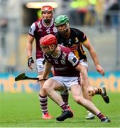 8 June 2025; Tom Monaghan of Galway during the Leinster GAA Senior Hurling Championship final match between Kilkenny and Galway at Croke Park in Dublin. Photo by Ramsey Cardy/Sportsfile