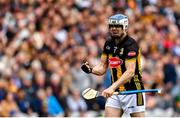 8 June 2025; TJ Reid of Kilkenny celebrates after scoring his side's second goal during the Leinster GAA Senior Hurling Championship final match between Kilkenny and Galway at Croke Park in Dublin. Photo by Ramsey Cardy/Sportsfile